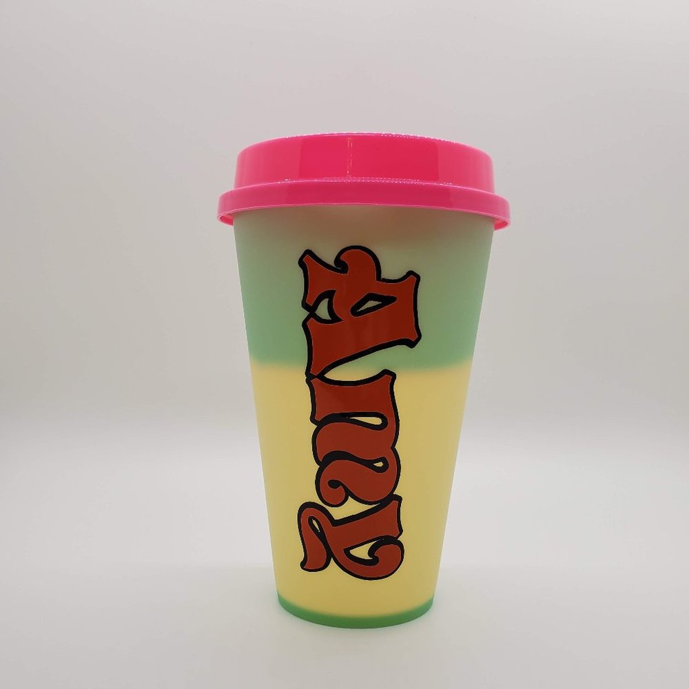 Custom Name 16oz Color Change Coffee/Tea Cup